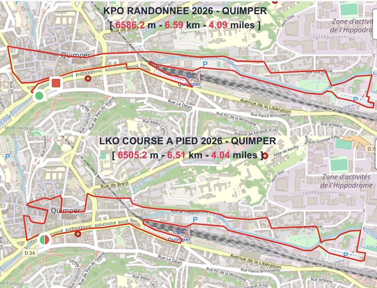 Parcours 2026 Parcours 2026