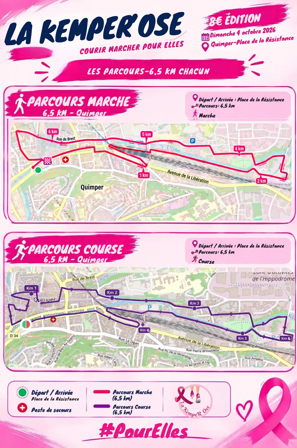 Parcours KempeR'Ose 2026 Parcours KempeR'Ose 2026