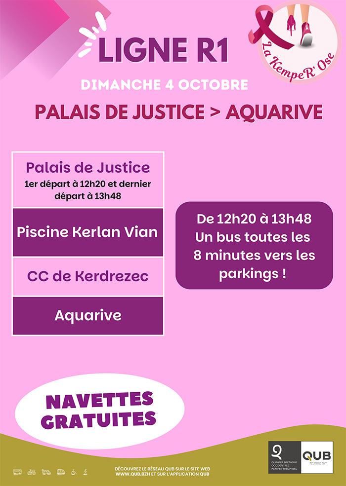 Ligne R1 retour Ligne R1 retour