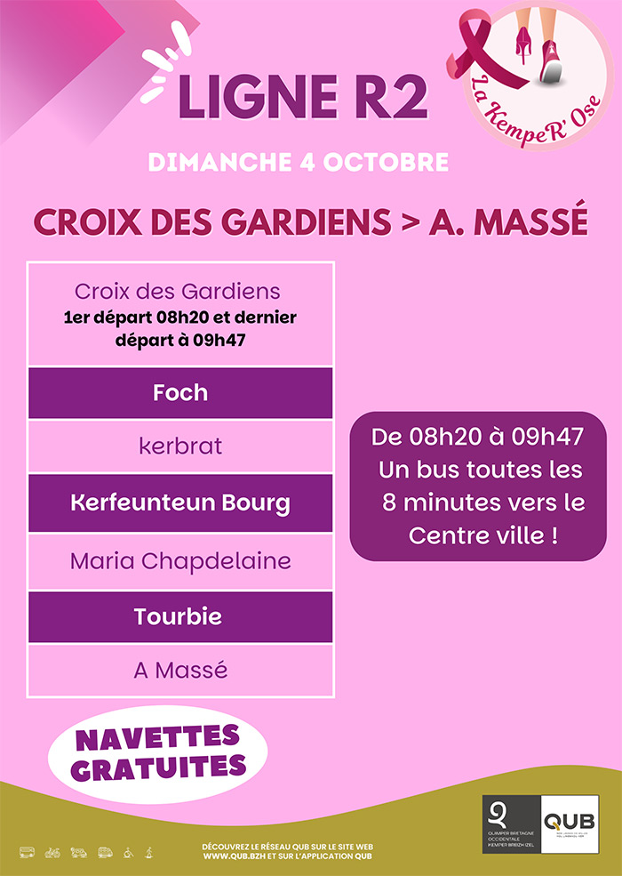 Ligne R2 aller Ligne R2 aller